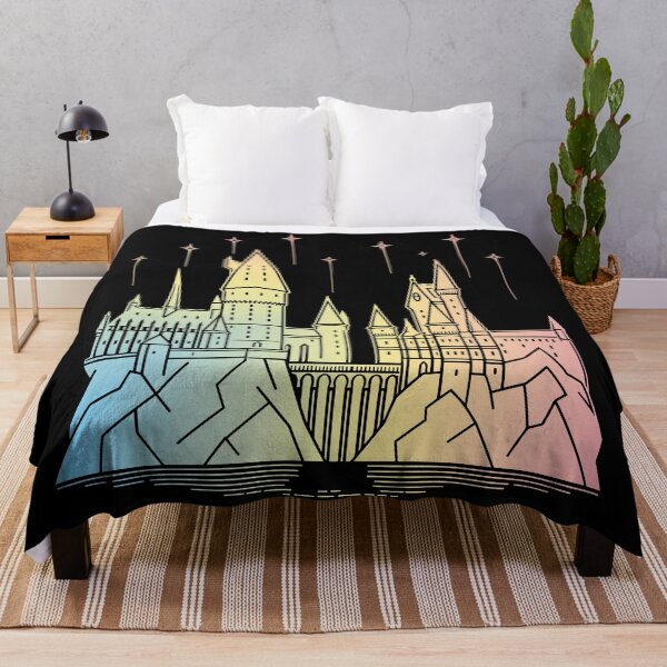 Item preview, Rainbow Magic Wizarding Castle Under the Stars designed and sold by pixiedustpaint.