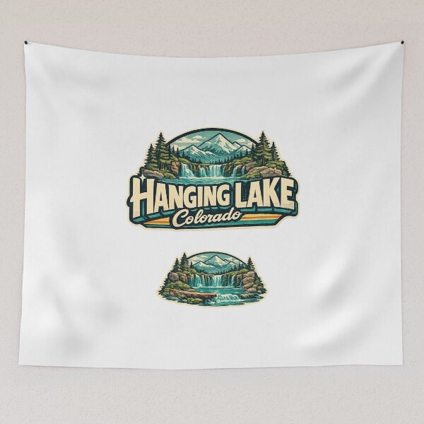 Item preview, Hanging Lake Glenwood Canyon Colorado Scenic Waterfall designed and sold by Aryabek.