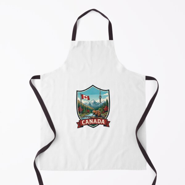 Item preview, Canada | Vintage Illustration of National Monuments and Symbols designed and sold by StudioBase.