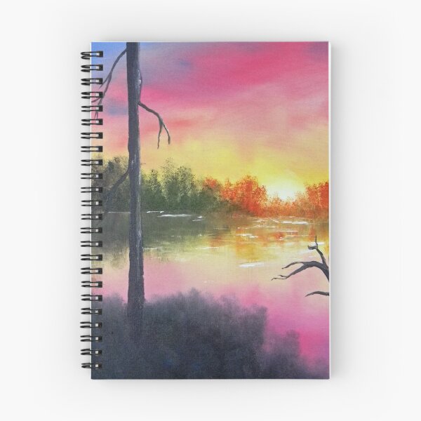 Item preview, Sunset in Pink designed and sold by Little Mom's Art Shop.