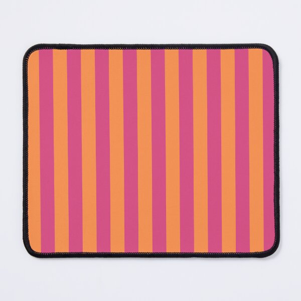 Item preview, Retro Pink & Orange Vertical Stripe Pattern | Bold Mid-Century Modern Aesthetic designed and sold by nessalunas.