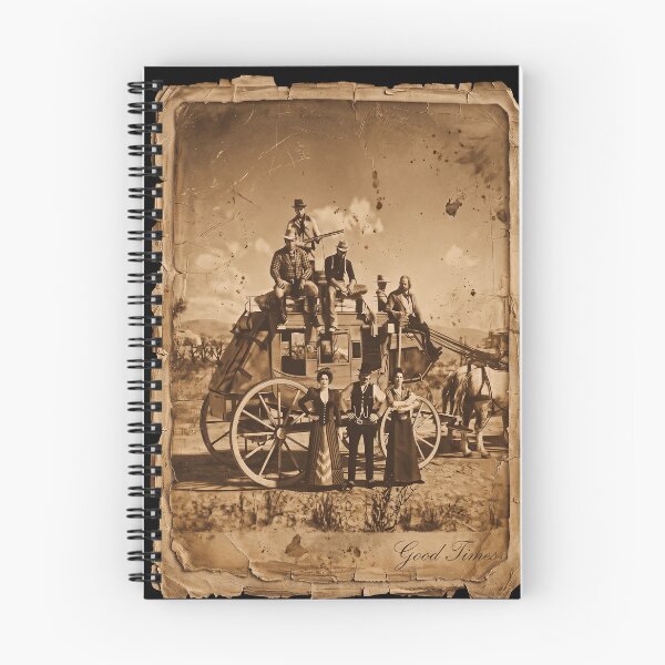 Aperçu de l'œuvre Affiche artistique rétro western créée et vendue par Fictional Ink Society.