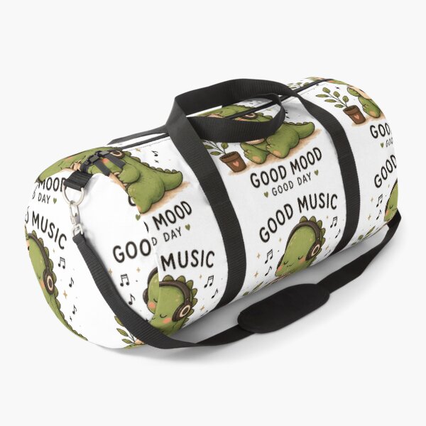 Item preview, Cute Dinosaur Coffee Music Good Mood Good Day | Kawaii Cozy Dino Lover Gift designed and sold by 1234saad.