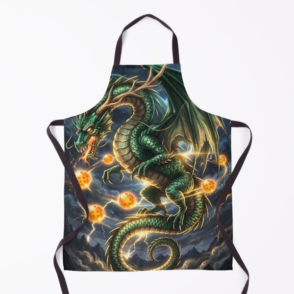 Item preview, Emerald Guardian Dragon with Mystic Orbs | Fantasy Dragon Art designed and sold by DragonSerpent Ink.