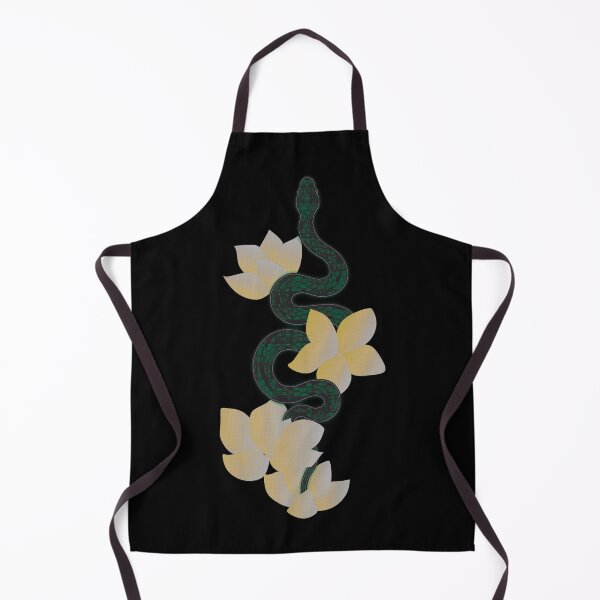 Item preview, The Snake Among Flowers - green designed and sold by JVNS.