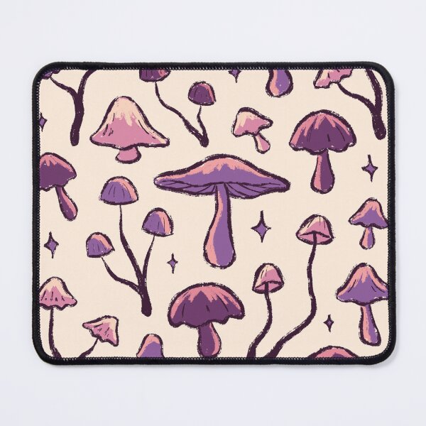 Item preview, Whimsy Mushrooms with Stars designed and sold by SaraLouArt.