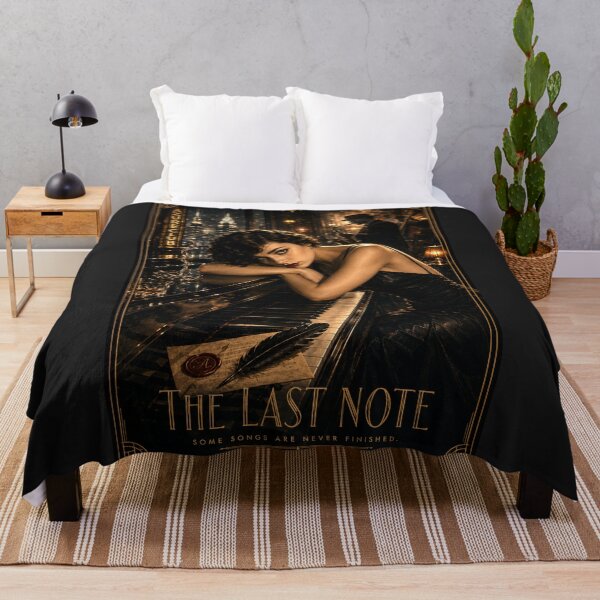 Item preview, The Last Note – Art Deco Film Noir Jazz Poster designed and sold by Sanctum Icons.