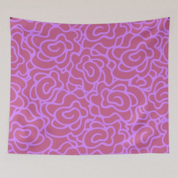 Item preview, abstract flower pattern designed and sold by ViaARTfactory.