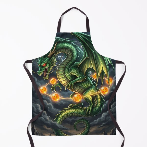 Item preview, Emerald Storm Dragon with Mystic Orbs | Epic Fantasy Dragon Art designed and sold by DragonSerpent Ink.