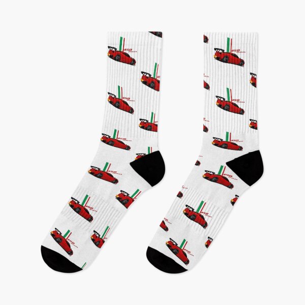 Item preview, Ferrari 458 Italia red Italian Stripes designed and sold by Pandozo.