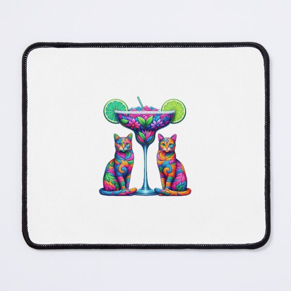 Item preview, Colorful Margarita Cats designed and sold by Mundo Margarita.