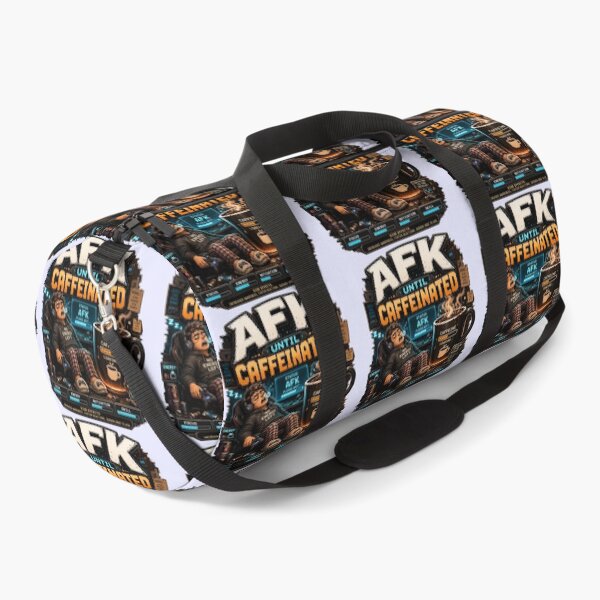 Item preview, AFK Until Caffeinated Funny Gamer Coffee designed and sold by pradeepvisuals.
