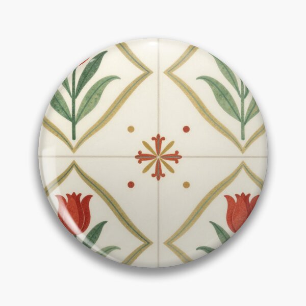 Item preview, Vintage Red Tulip Floral Botanical Seamless Pattern Throw Blanket designed and sold by FestivityFinds.