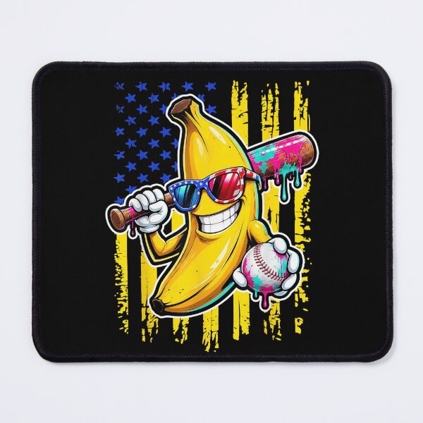 Item preview, Funny Banana Baseball designed and sold by lolayart.