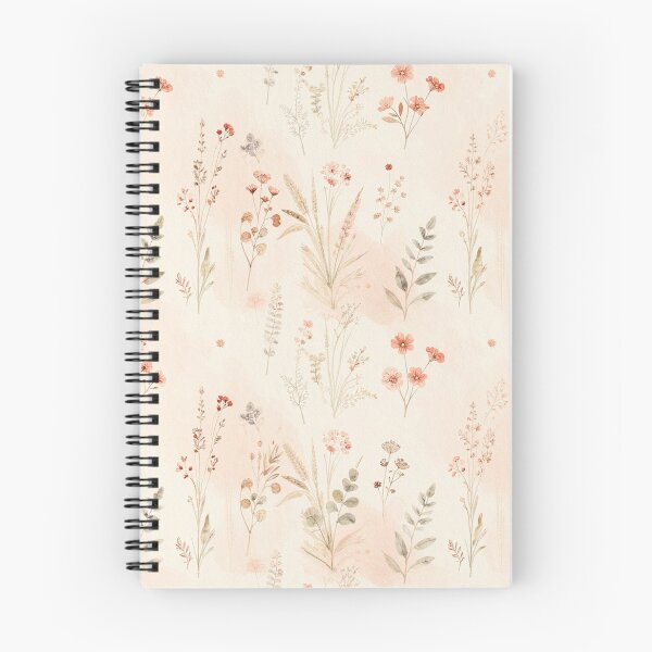 Artikelvorschau, Kissenbezug mit nahtlosem Aquarell-Wildblumenmuster in neutralen botanischen Nuancen entworfen und verkauft von FestivityFinds.