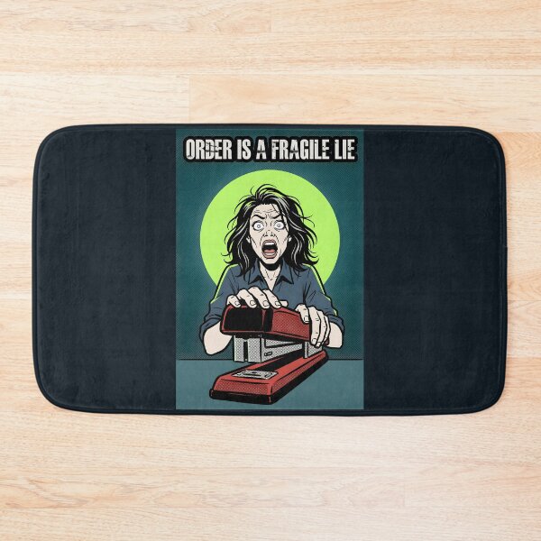 Item preview, Order Is A Fragile Lie Vintage Comic Poster designed and sold by DuckOddity.