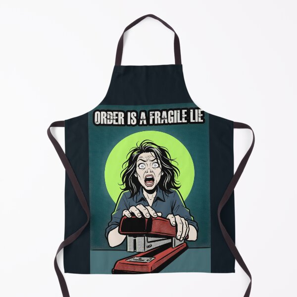 Item preview, Order Is A Fragile Lie Vintage Comic Poster designed and sold by DuckOddity.