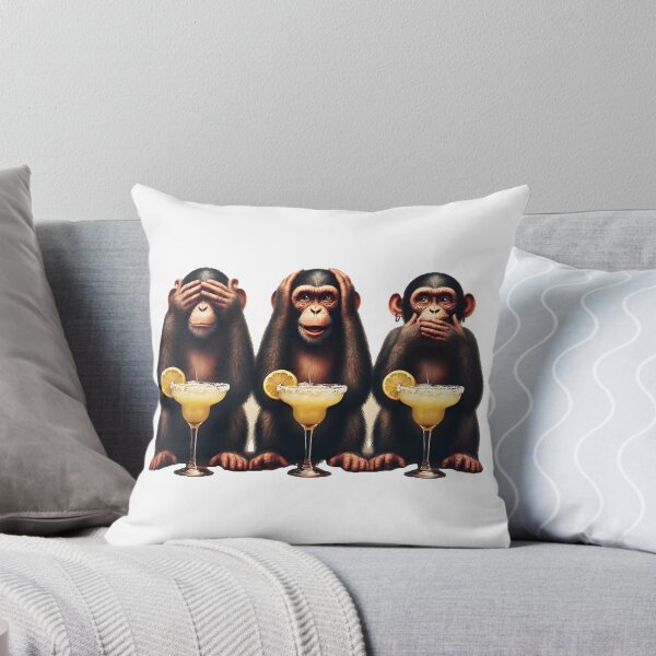 Item preview, Margarita Version of See No Evil. Hear No Evil. Say No Evil designed and sold by Mundo Margarita.