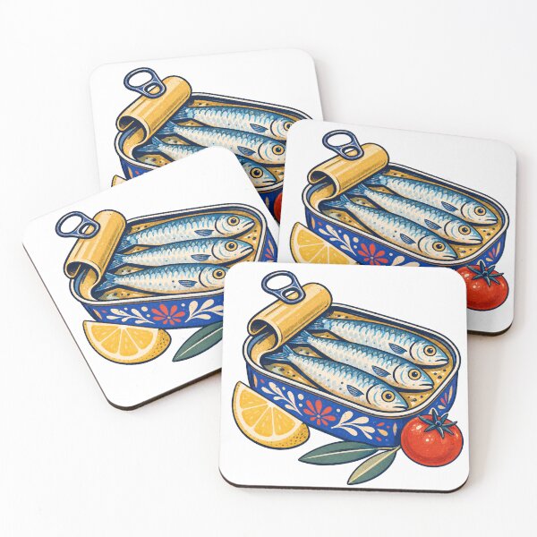 Item preview, Mediterranean Sardine Tin designed and sold by Ora-kuro.