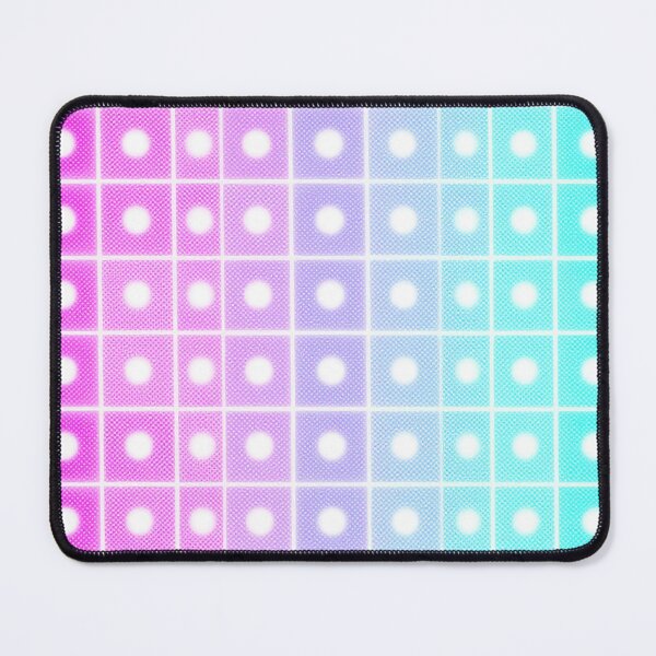 Item preview, Vibrant Pink and Blue Ombre Halftone Grid Pattern iPhone Case designed and sold by FestivityFinds.