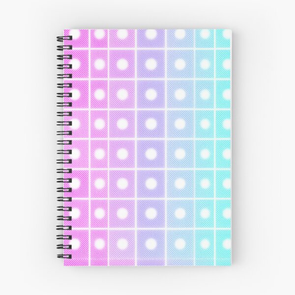 Item preview, Vibrant Pink and Blue Ombre Halftone Grid Pattern iPhone Case designed and sold by FestivityFinds.