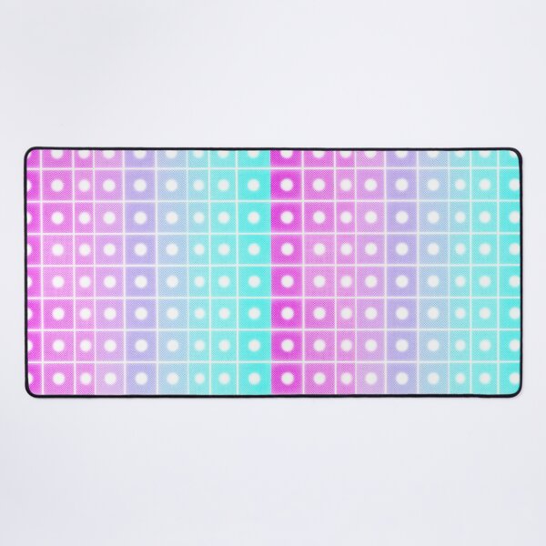 Item preview, Vibrant Pink and Blue Ombre Halftone Grid Pattern iPhone Case designed and sold by FestivityFinds.
