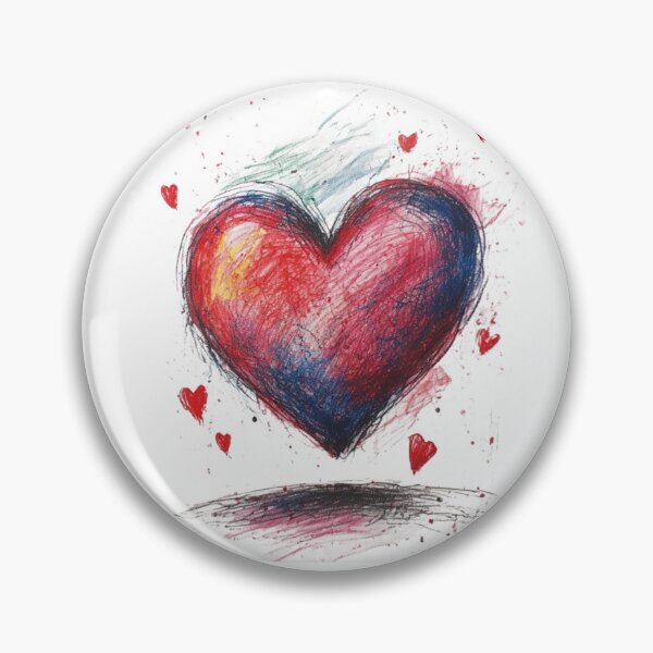 Item preview, Graphite Heart Study designed and sold by randomlyours.
