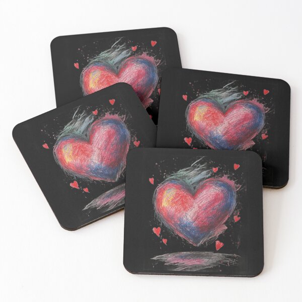 Item preview, Graphite Heart Study designed and sold by randomlyours.