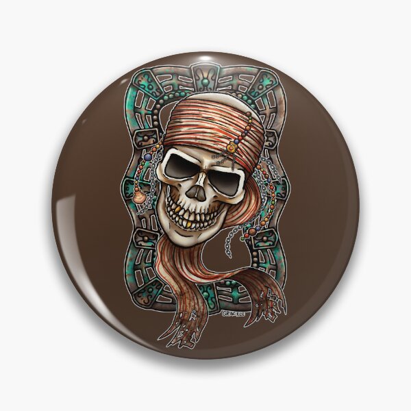 Item preview, Pirate's Portrait (White Version) designed and sold by JanGrackle.