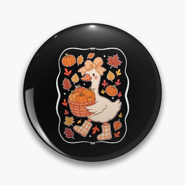 Item preview, Cute Goose Pumpkin Basket designed and sold by Johnny-Store.