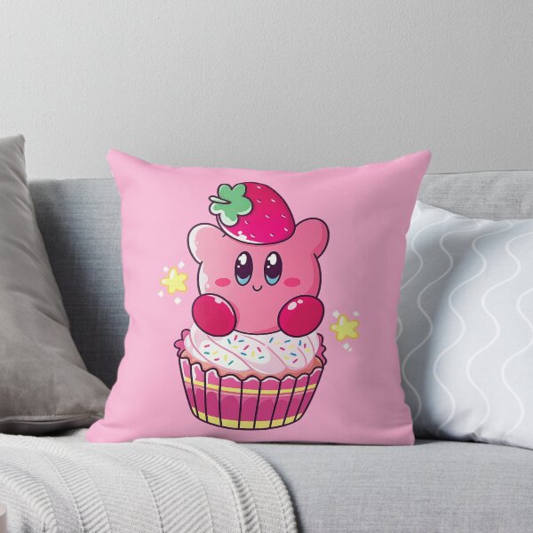 Item preview, Kirby on top of a cupcake designed and sold by JarquinDD.