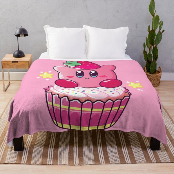 Item preview, Kirby on top of a cupcake designed and sold by JarquinDD.