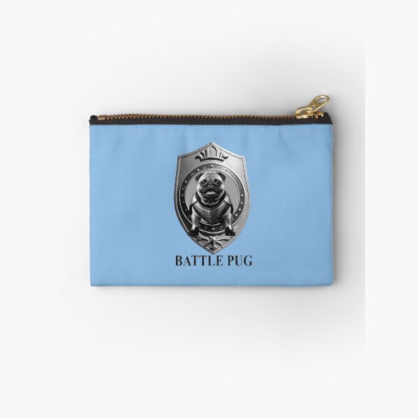 Item preview, Battle Pug – Armored Warrior Dog designed and sold by craftyferrets.