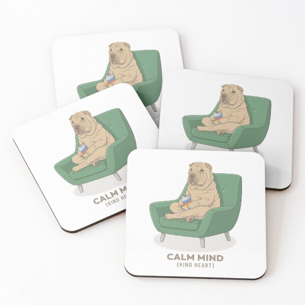 Item preview, Shar Pei Drinking Soda Soda Vintage Aesthetic designed and sold by COZY VINTAGE animal.