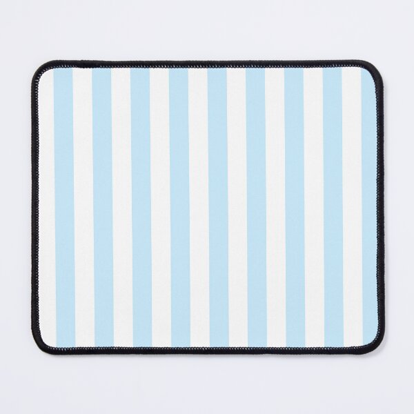 Item preview, Baby Blue and White Vertical Stripe Pattern | Minimalist Coastal Preppy Aesthetic designed and sold by nessalunas.