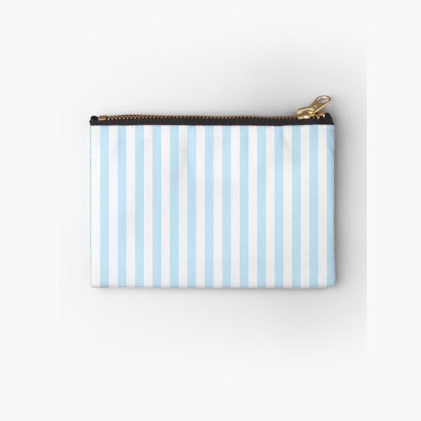 Item preview, Baby Blue and White Vertical Stripe Pattern | Minimalist Coastal Preppy Aesthetic designed and sold by nessalunas.