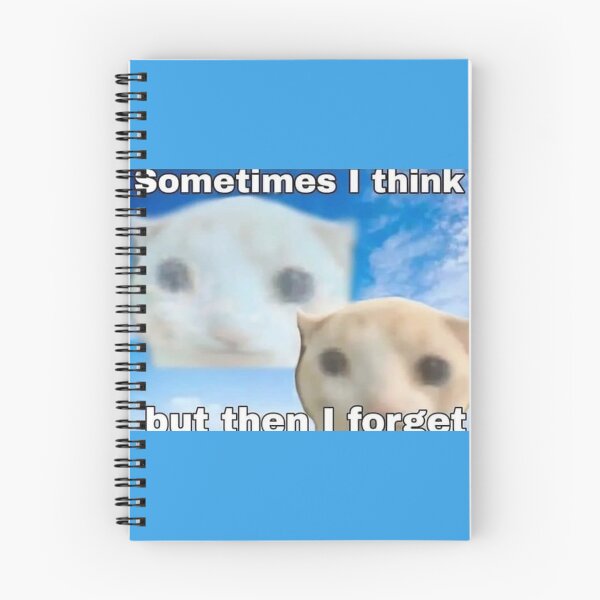 Item preview, forgetful meme cat designed and sold by bluelephante.