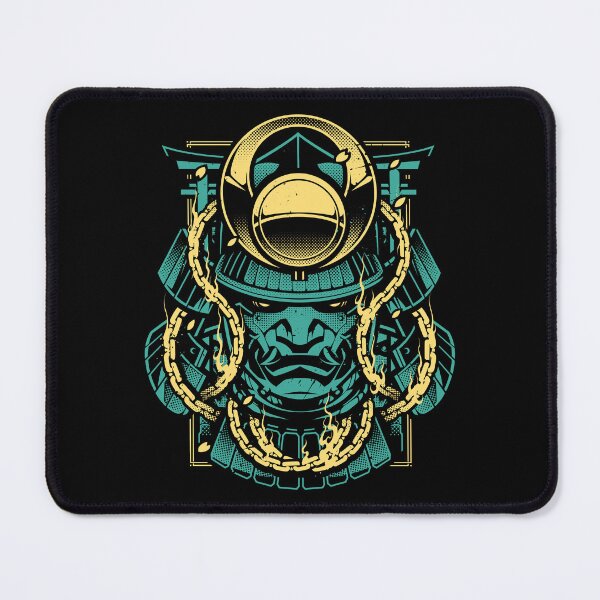 Item preview, Samurai warrior demon with the Japanese gate designed and sold by Blackout Brother.