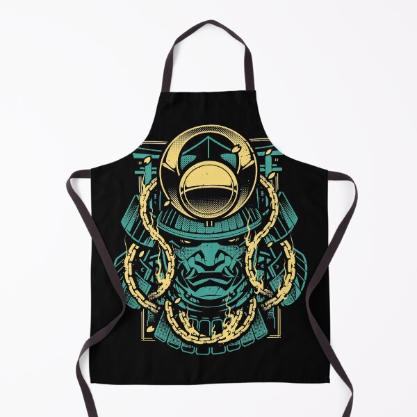 Item preview, Samurai warrior demon with the Japanese gate designed and sold by Blackout Brother.