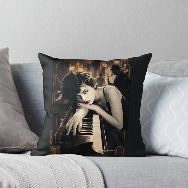 Item preview, Blue Note Nocturne – Film Noir Jazz Muse designed and sold by Sanctum Icons.
