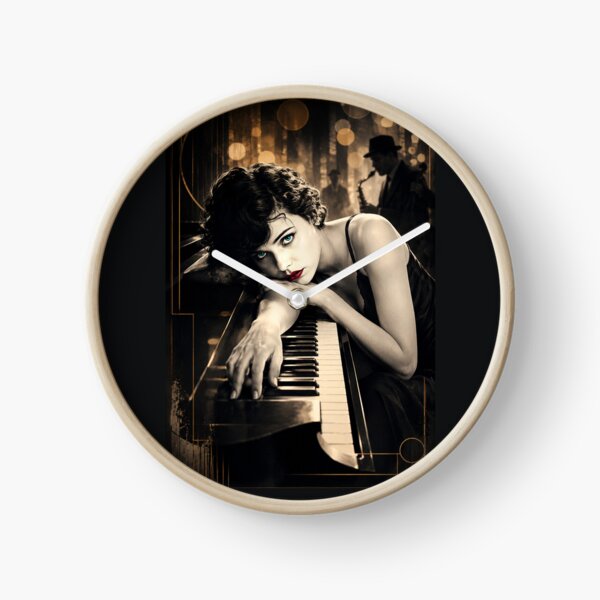 Item preview, Blue Note Nocturne – Film Noir Jazz Muse designed and sold by Sanctum Icons.