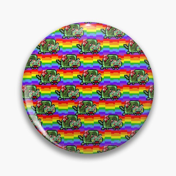 Item preview, Zombie Nyan Cat Pattern Pixel Art Y2K Retro Internet Aesthetic designed and sold by TrxshWear.