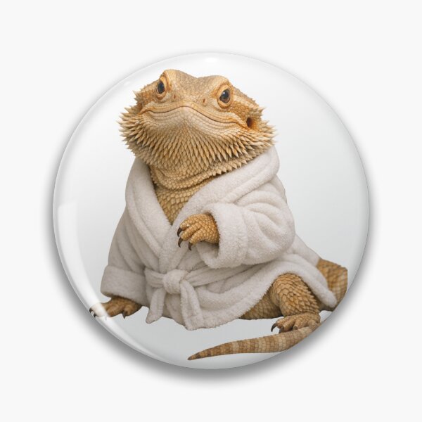Item preview, Bathrobe Bearded Dragon designed and sold by Sillytoe.