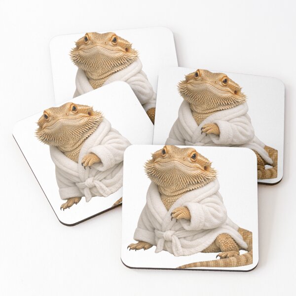 Item preview, Bathrobe Bearded Dragon designed and sold by Sillytoe.
