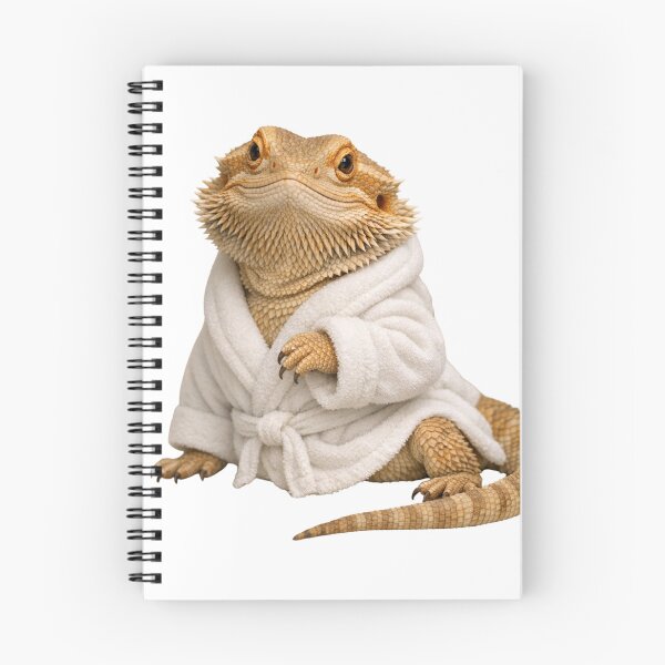 Item preview, Bathrobe Bearded Dragon designed and sold by Sillytoe.