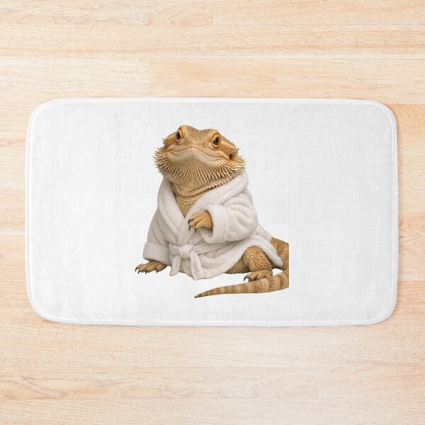 Item preview, Bathrobe Bearded Dragon designed and sold by Sillytoe.