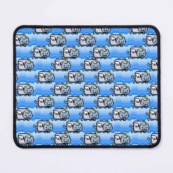 Item preview, Angel Nyan Cat Pattern Pixel Art Y2K Retro Internet Aesthetic designed and sold by TrxshWear.
