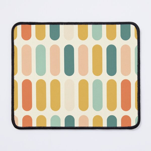 Item preview, Cojín decorativo con estampado geométrico retro de cápsula de estilo moderno de mediados de siglo designed and sold by FestivityFinds.