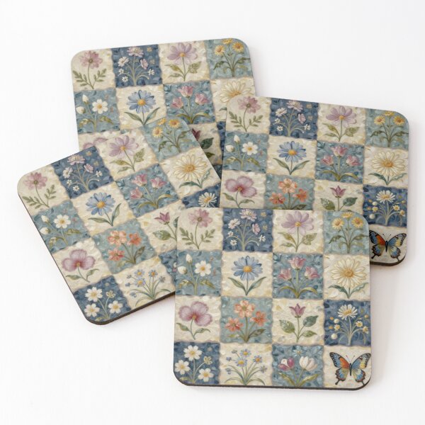 Item preview, Glorious Nature Flower Quilt designed and sold by TheMadTeaParty.
