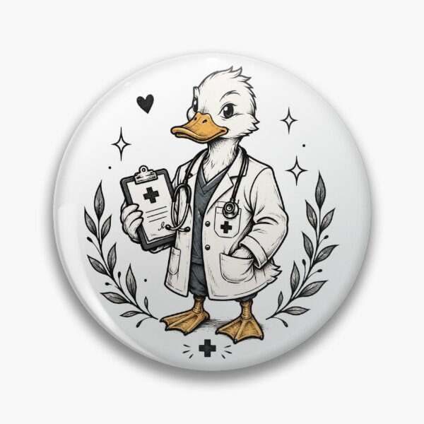 Item preview, Dr. Quack designed and sold by CraftyGlamazon.